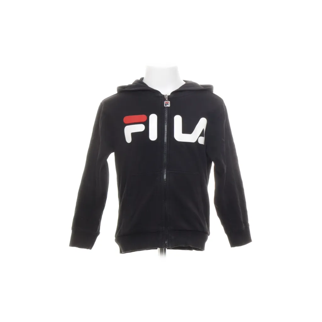 Fila - Kapuzenpullover - Größe: 110/116 - Schwarz