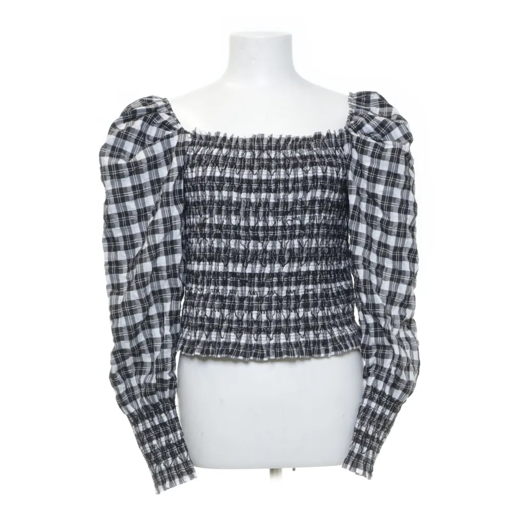 H&M - Bluse - Damen - Größe: L - Schwarz