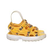 Fila sandals store yellow