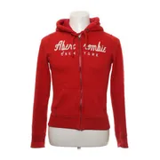 Red hot sale abercrombie hoodie