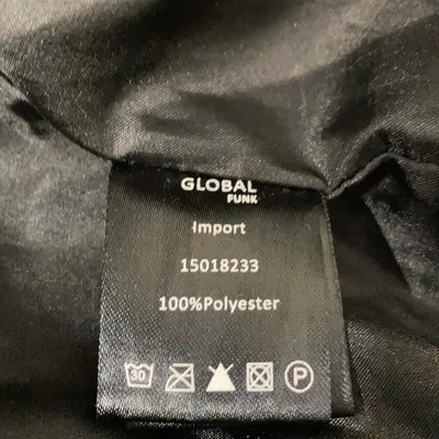 Blouson (Noir) de Global Funk Polyester thumbnail 4