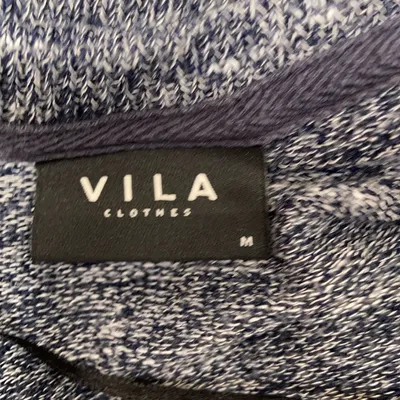Tröja (Blå, Flerfärgad) från VILA Polyester, Viskos thumbnail 3