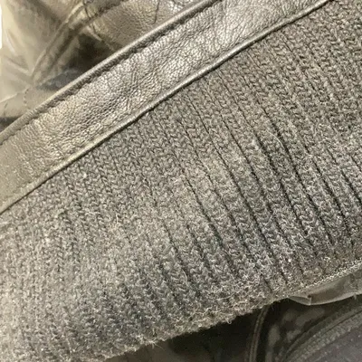 Läderjacka (Svart) från Levinsky Polyester, Skinn thumbnail 5