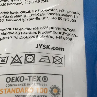 Dra-på-lakan (Grå) från Jysk Bomull, Polyester thumbnail 3