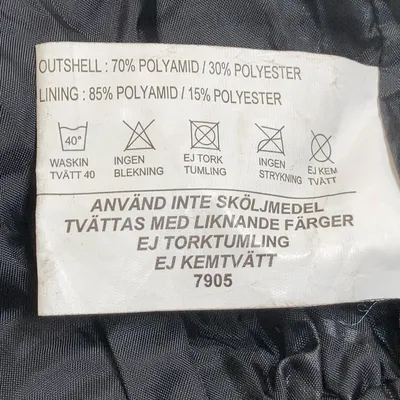 Overall (Svart, Flerfärgad) från Jofama Polyamid, Polyester thumbnail 4