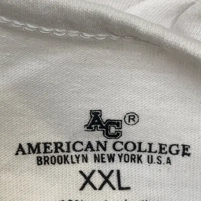Linne (Vit) från American College Bomull thumbnail 3