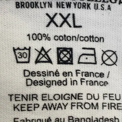 Linne (Vit) från American College Bomull thumbnail 4