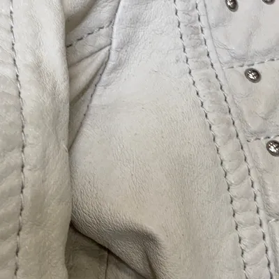 Läderjacka (Vit) från Jofama Rookie by Kristine Ullebø Polyester, Skinn thumbnail 5