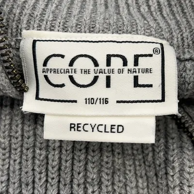 Coltrui (Grijs) van Cope Gerecycled katoen, Gerecycled polyester