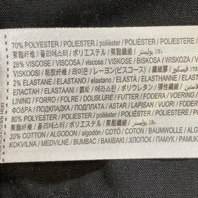 Väst (Svart) från Mango Polyester, Viskos, Elastan, Bomull thumbnail 4