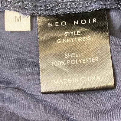 Klänning (Blå) från Neo Noir Polyester thumbnail 4