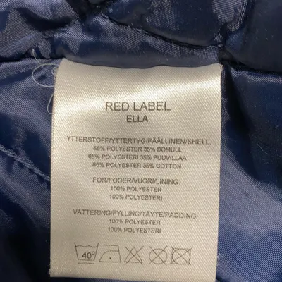 Parkas (Blå) från Red Label Polyester, Bomull thumbnail 4