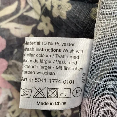 Kanallängd (Svart, Rosa, Flerfärgad) från Rusta Polyester thumbnail 4