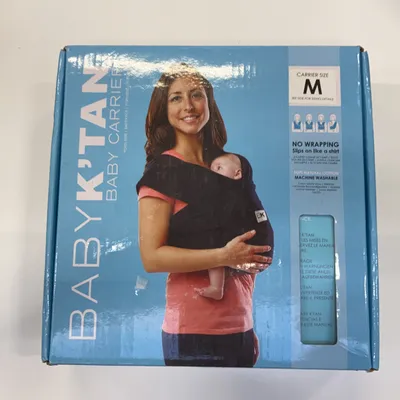 Bärsjal (Svart) från Baby K'Tan Polyester thumbnail 6