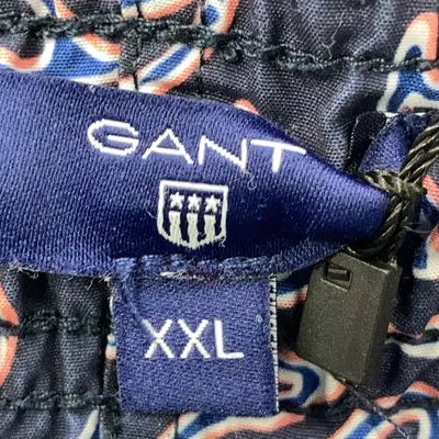 Badshorts (Blå, Vit) från GANT Polyester thumbnail 3