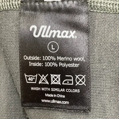 Fleecejacka (Grön) från Vllmax Merinoull, Polyester thumbnail 4
