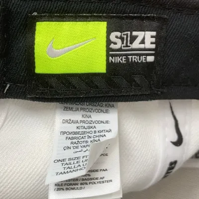 Keps (Vit) från Nike Polyester, Bomull thumbnail 5