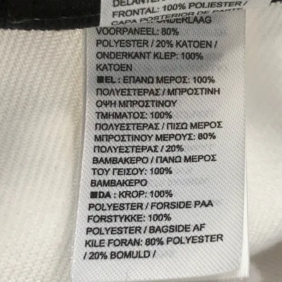 Keps (Vit) från Nike Polyester, Bomull thumbnail 6
