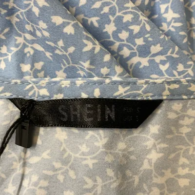 Klänning (Blå, Vit) från Shein Polyester thumbnail 3