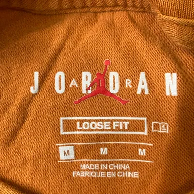 Topp (Orange) från Nike Air Jordan Bomull thumbnail 3
