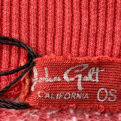 Collegetröja (Röd) från USA Bomull, Polyester thumbnail 3