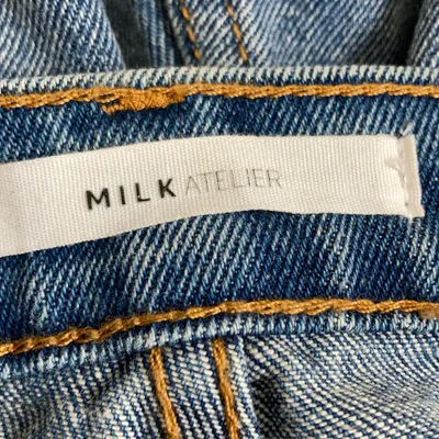 Jeans (Blå) från Milk Atelier Bomull, Elastan thumbnail 3