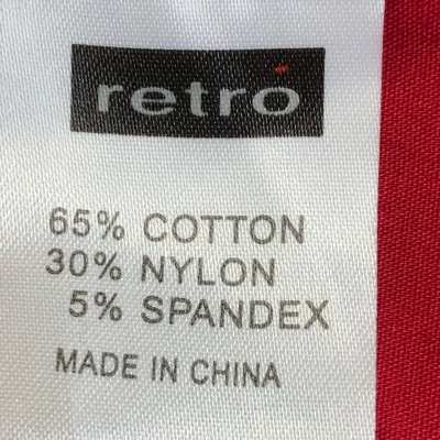 Skjorta (Röd) från Retro Bomull, Elastan, Nylon thumbnail 4