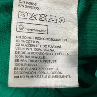 Shorts (Grön) från H&M Basic Bomull, Elastan thumbnail 4