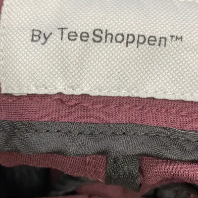 Byxor (Röd) från By Tee Shoppen Elastan, Polyester, Viskos thumbnail 3