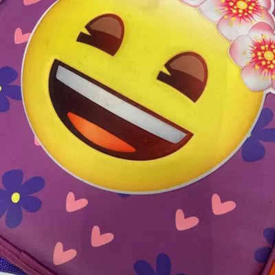 Ryggsäck (Lila, Flerfärgad) från Emoji thumbnail 6