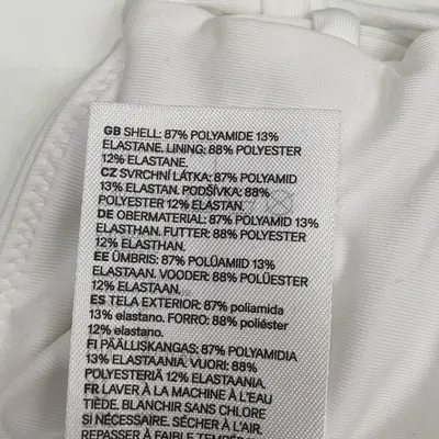 Bikiniunderdel (Vit) från H&M Polyamid, Elastan, Polyester thumbnail 4