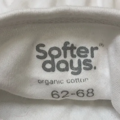 Body (Vit, Flerfärgad) från Softer Days Ekologisk bomull thumbnail 3