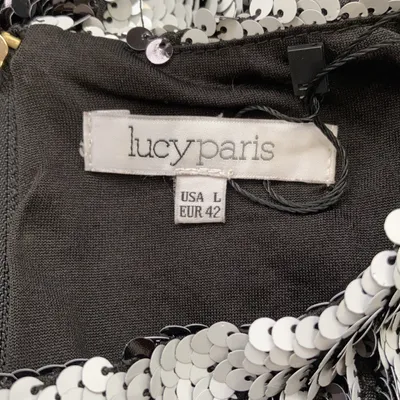 Topp (Svart, Vit) från Lucy Paris Polyester thumbnail 3