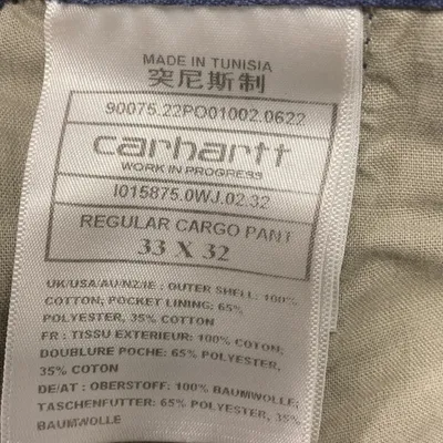 Cargobyxor (Regular Cargo Pant) från Carhartt WIP Bomull, Polyester thumbnail 3
