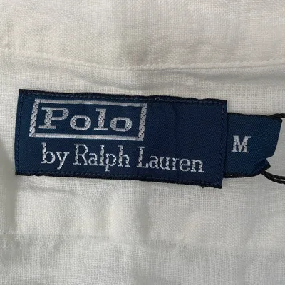 Skjorta (Vit) från Polo Ralph Lauren Linne thumbnail 3