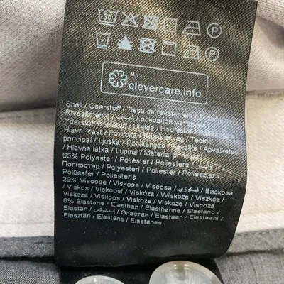 Kostymbyxor (Grå) från Matinique Elastan, Polyester, Viskos thumbnail 4