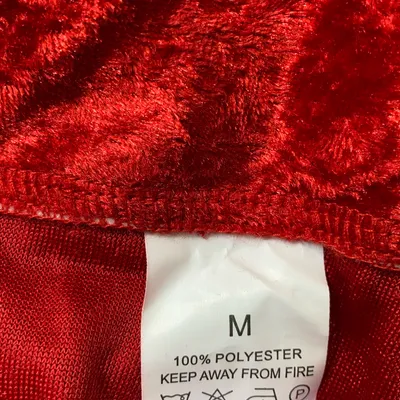 Maskeradkläder (Röd) från Buttericks Polyester thumbnail 4