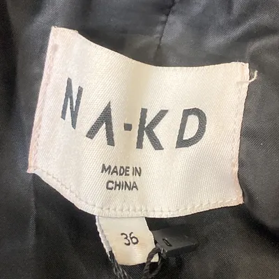 Kavaj (Svart) från NA-KD Skinnimitation thumbnail 3