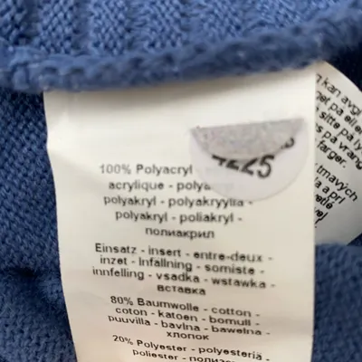 Cardigan (Bleu) de Laura Kent Acrylique, Coton, Polyester thumbnail 4