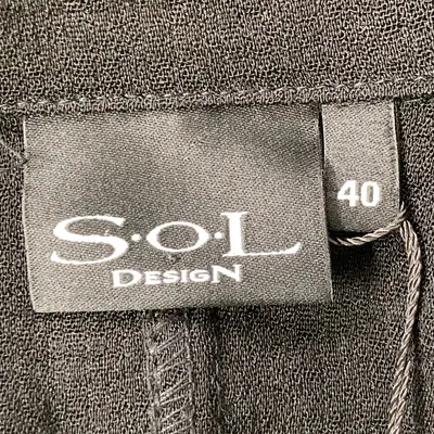 Kavaj (Svart) från S.O.L Design Polyester thumbnail 3