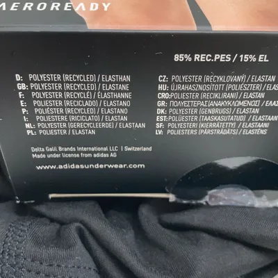Kalsonger (Svart, Flerfärgad) från Adidas Elastan, Polyester thumbnail 4