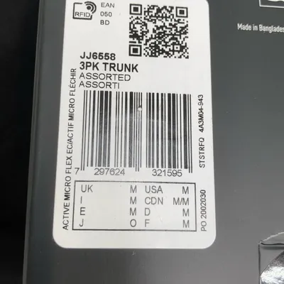 Kalsonger (Svart, Flerfärgad) från Adidas Elastan, Polyester thumbnail 5