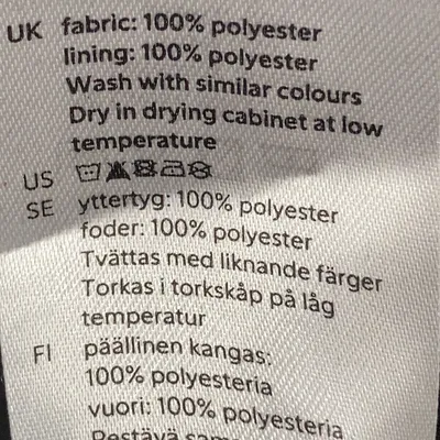 Överdragsbyxor (Svart) från Lindex Kids Polyester thumbnail 4