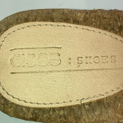 Kilklackar (Silverfärgad, Brun) från ASOS Shoes thumbnail 5