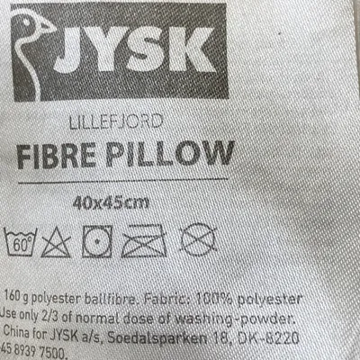 Huvudkudde (Vit) från Jysk Polyester thumbnail 3