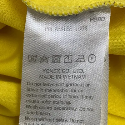 T-shirt (Gul, Flerfärgad) från Yonex Polyester thumbnail 4