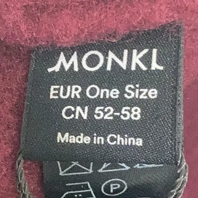 Basker (Röd, Lila) från Monki Ull thumbnail 3