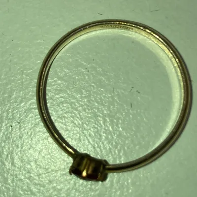 Ring (Guldfärgad, Röd) från Charnier Okänd metall thumbnail 4