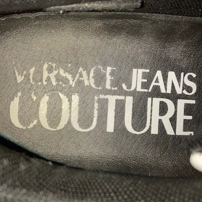 Sneakers (Vit, Svart) från Versace Jeans Couture Skinn thumbnail 5