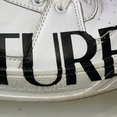 Sneakers (Vit, Svart) från Versace Jeans Couture Skinn thumbnail 8